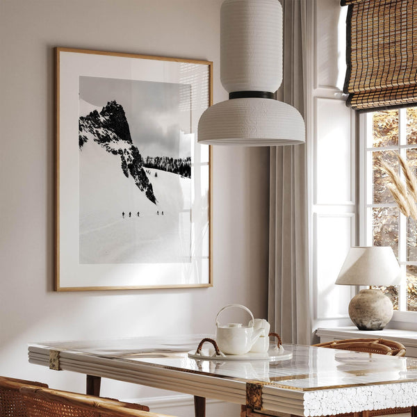 Mountain wall art