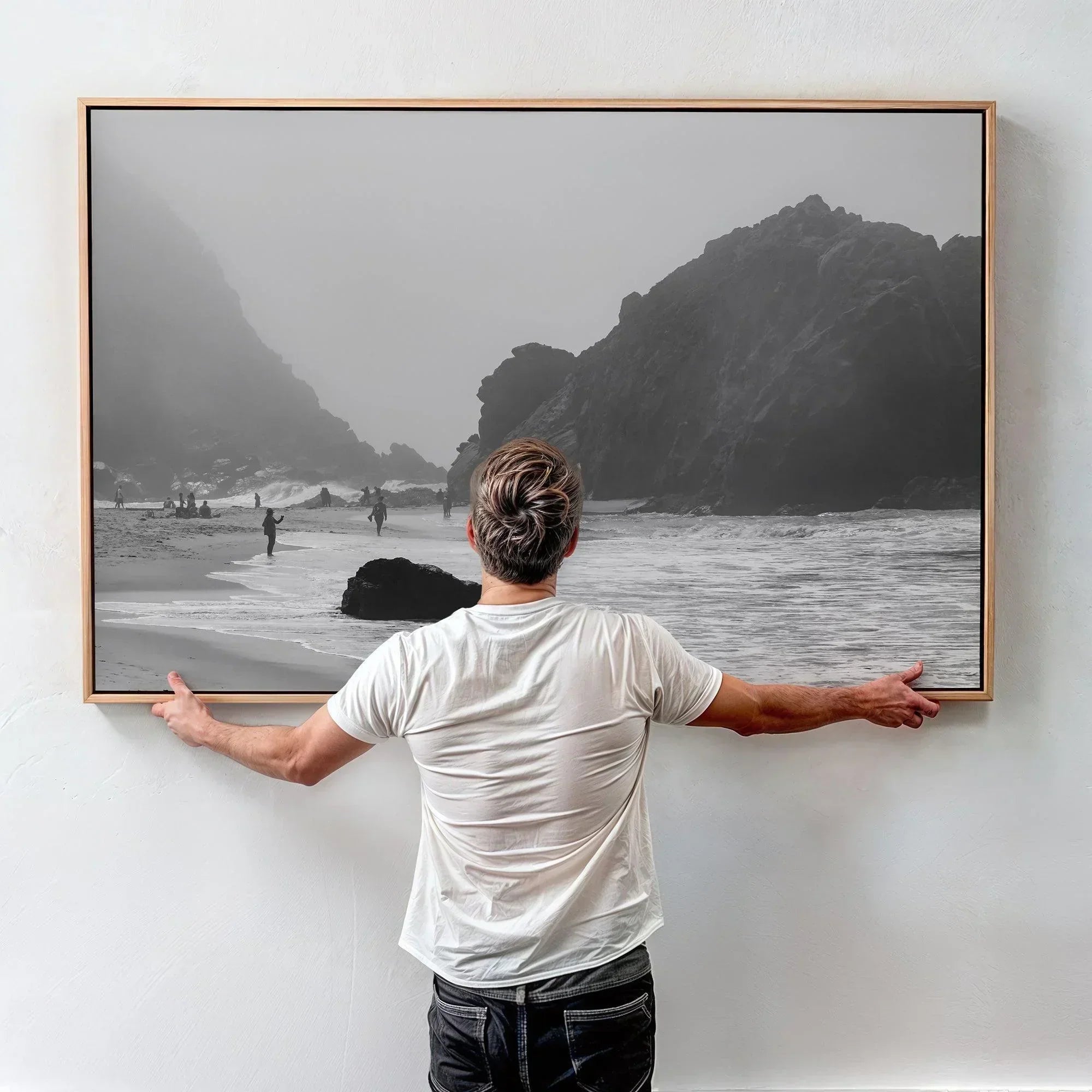 Misty Shores - Leinwand