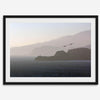 Scenic Coastal Ocean Print - California Seascape Photo Print, Framed West Coast Wall Art for Home or Office Decor