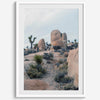 Fine Art California Desert Print - Extra Large Desert Photography Wall Art, Framed Joshua Tree National Park Poster for Wall Decor