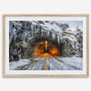 Fine Art Yosemite Mountain Print - Winter Wall Art, Yosemite National Park Art Gift, Snowy Mountains Wall Art, Western Nature Decor
