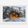 Fine Art Yosemite Mountain Print - Winter Wall Art, Yosemite National Park Art Gift, Snowy Mountains Wall Art, Western Nature Decor