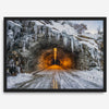 Fine Art Yosemite Mountain Print - Winter Wall Art, Yosemite National Park Art Gift, Snowy Mountains Wall Art, Western Nature Decor