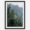 Kauai triptych wall art featuring the dramatic Nā Pali Coast with ocean cliffs and tropical scenery in panoramic fine art photography.