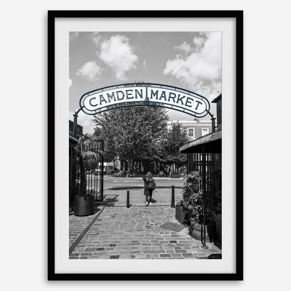 London wall art set of three photography prints featuring Covent Garden Underground, Camden Market and Soho by Ran Milo