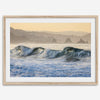 A fine art Ocean print showcasing water waves crashing in the ocean. this beach-themed wall art will make you want to jump into the waves every time you look at it. Taken in Bodega Bay, California.