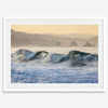 A fine art Ocean print showcasing water waves crashing in the ocean. this beach-themed wall art will make you want to jump into the waves every time you look at it. Taken in Bodega Bay, California.