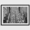 San Francisco Lifestyle Fine Art Photography Print  - Framed or Unframed Black and White Modern Golden Gate Bridge Wall Art for Home Decor