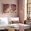 Sedona photography wall art featuring the stunning Subway Cave with glowing sandstone walls and a scenic desert valley.